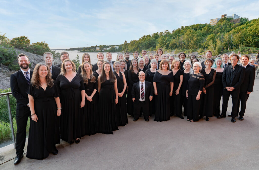 Elmer Iseler Singers and The Elora Singers, 2024 Festival of the Sound (Photo: Mark Rash)